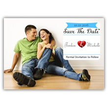 Press Printed Cards/Flat Card/Save The Date/012 Landscape