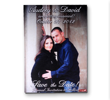 Press Printed Cards/Flat Card